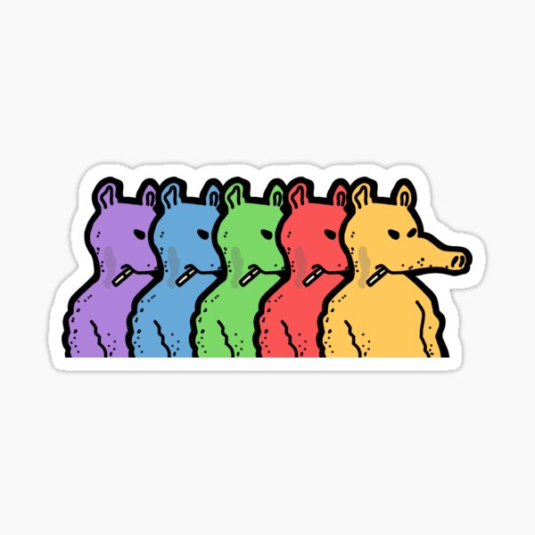 Item preview, Rainbow Quasimoto designed and sold by Mars Jpeg.