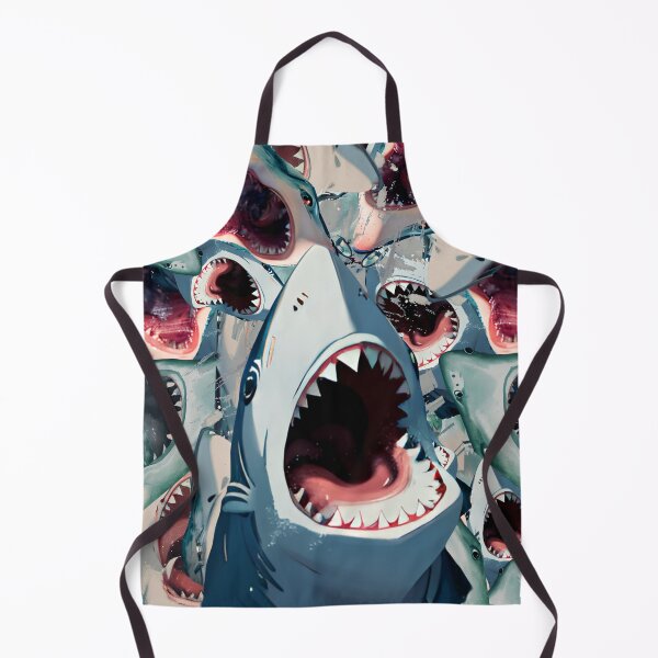 Item preview, Shark party designed and sold by Glenbobagins.