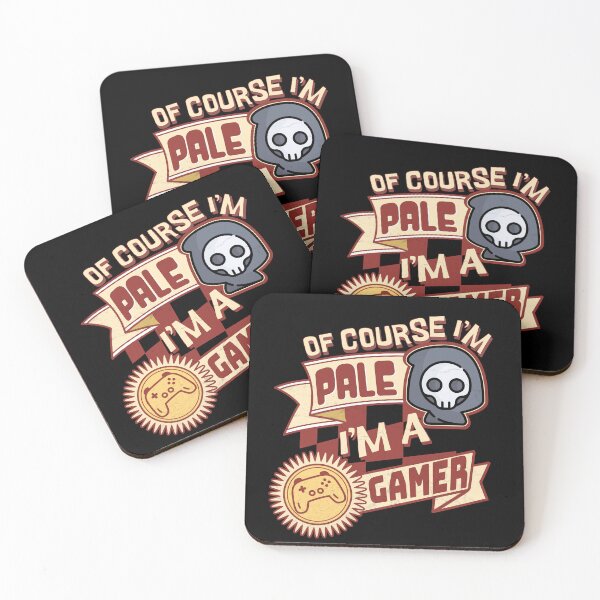 Item preview, Of Course I'm Pale, I'm a Gamer designed and sold by Smagnaferous.