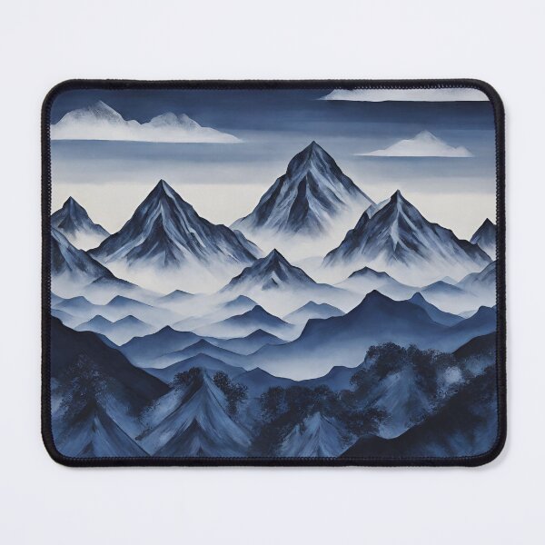 Item preview, Indigo Mountain Vibes designed and sold by CharmStudio.