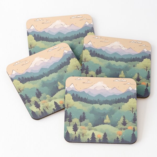 Item preview, Forest Horizon  designed and sold by CharmStudio.