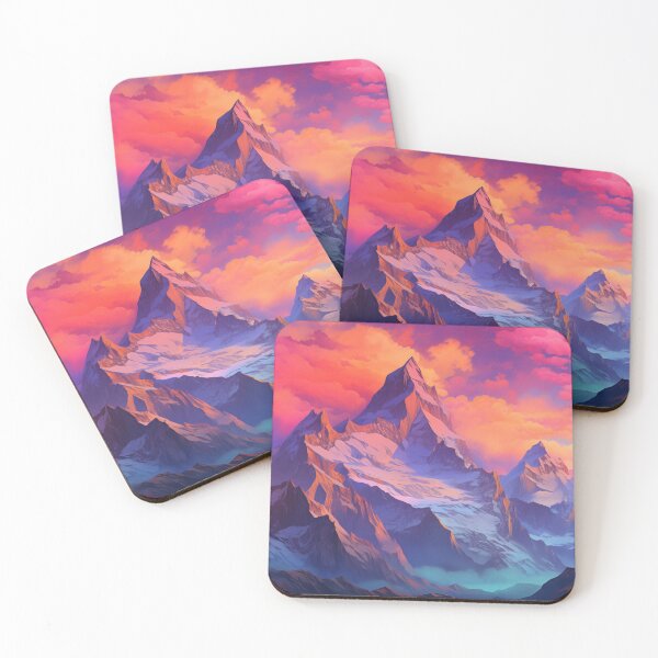 Item preview, Vibrant Retro Peaks designed and sold by PrintPulseInk.