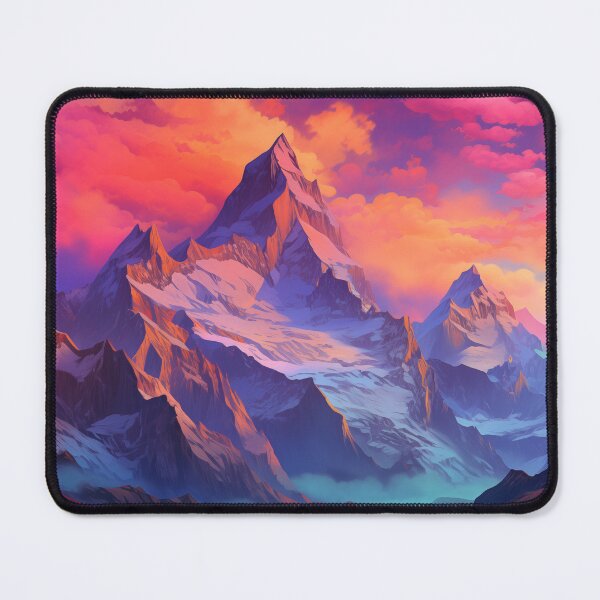 Item preview, Vibrant Retro Peaks designed and sold by PrintPulseInk.