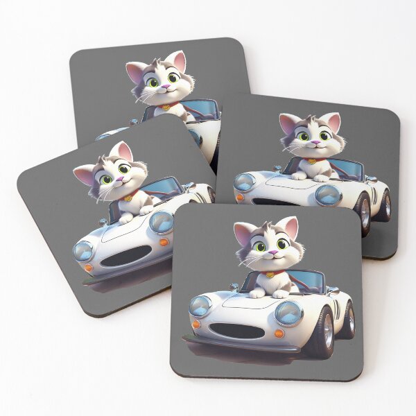 Item preview, lindo gato coche designed and sold by neworionsOrions.