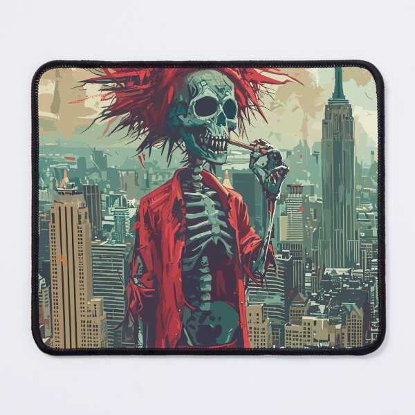 Item preview, The Skull with Cigarette, Freaky World, New York City designed and sold by HIGUMAX.