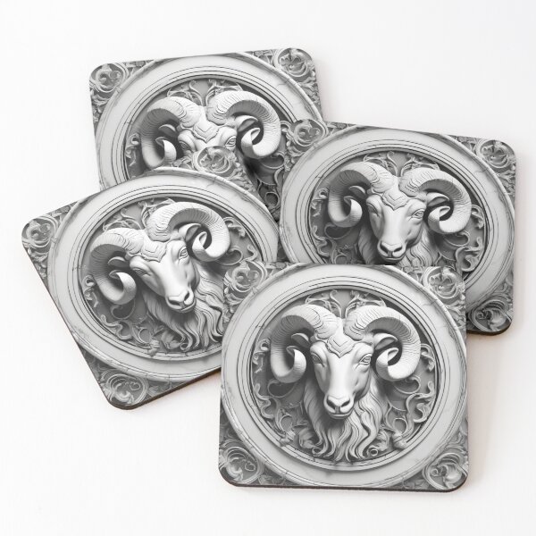 Item preview, Aries, Zodiac Marble Mystery designed and sold by ZodiBlend.