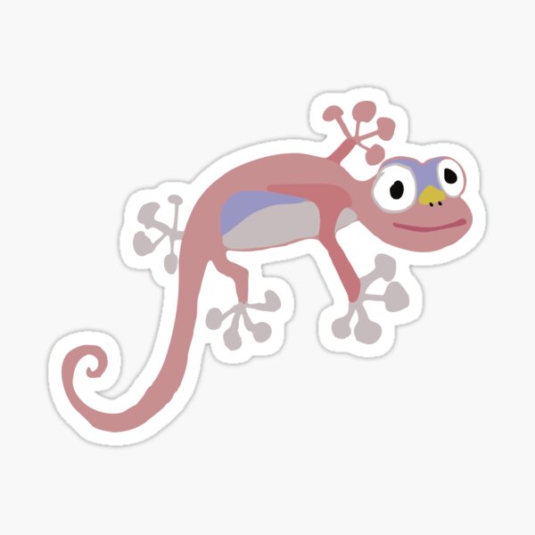 Small rangei lizard Sticker