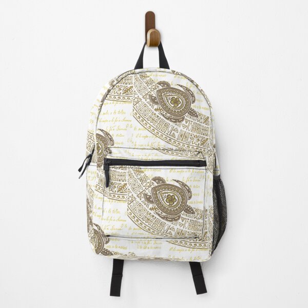 Item preview, Samoa Retro Ochre Tribal Turtle-4504-Light Shirts Samoan Poem designed and sold by sunnthreads.
