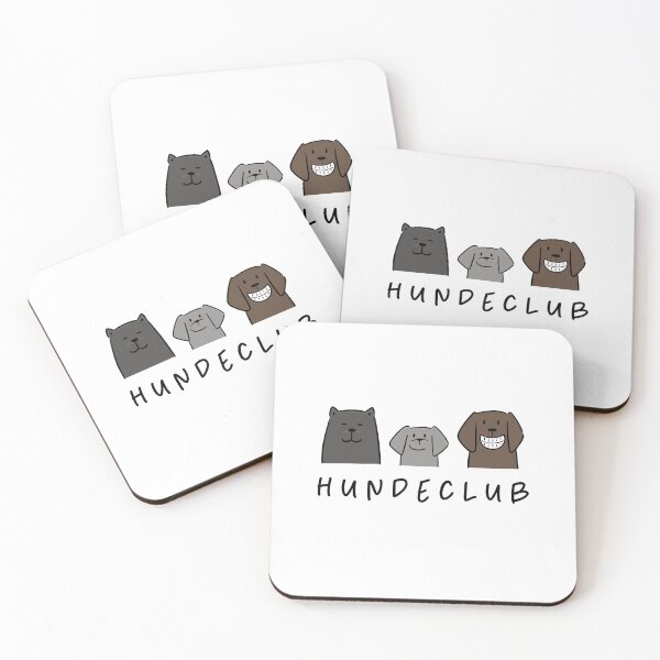 Item preview, Hundeclub | Dog Illustration Design designed and sold by RM-Journey.