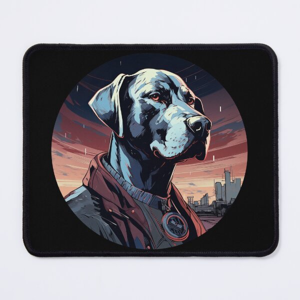 Item preview, Animal Art | Bulldog Man designed and sold by Fractal-Graphic.