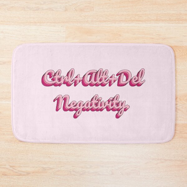 Item preview, Ctrl+Alt+Del Negativity. designed and sold by QuoteQuest.