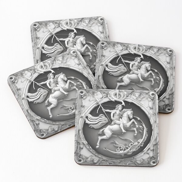 Item preview, Sagittarius, Marble Mystery designed and sold by ZodiBlend.