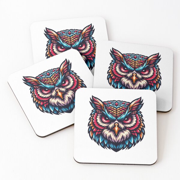 Item preview, Owl designed and sold by INKNIK.