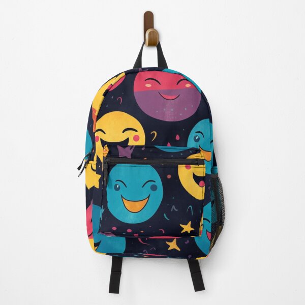 Item preview, Happy antidepression faces colorful pattern designed and sold by SmileshareShop.