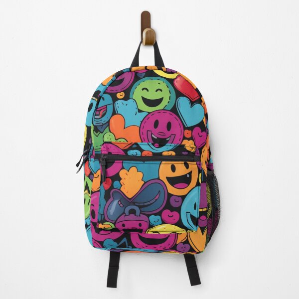 Item preview, Beauty antidepression faces colorful pattern designed and sold by SmileshareShop.