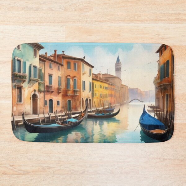 Item preview, Venice in watercolor painting 1 designed and sold by Warih.