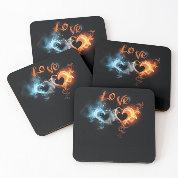 Item preview, Passionate Fire and Ice Hearts Design designed and sold by Galusik.