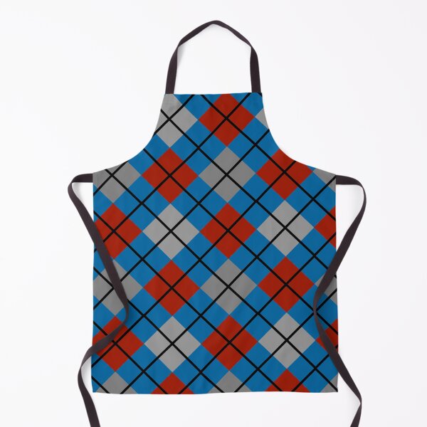 Item preview, Pringle Square - Blue designed and sold by ClanRaeDesign.