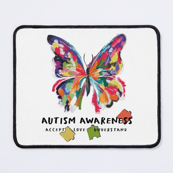 Item preview, Butterfly Autism Shirt Awareness Crewneck Autism Mom Autism Awareness Gift Autism Grandma Gift Autism Birthday Gift Autism Mom Shirt designed and sold by InnaMGraphic.