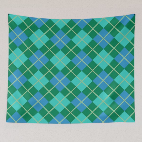 Item preview, Pringle Square - Green designed and sold by ClanRaeDesign.