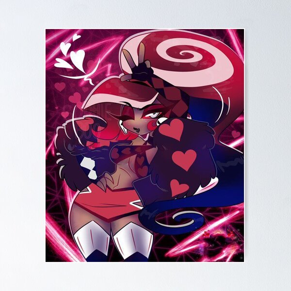 Item preview, Hazbin Hotel velvette designed and sold by Lissandrojim.