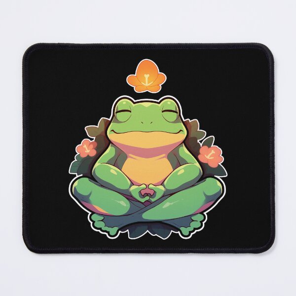 Item preview, Meditation Frog Find Your Zen designed and sold by Monokular.