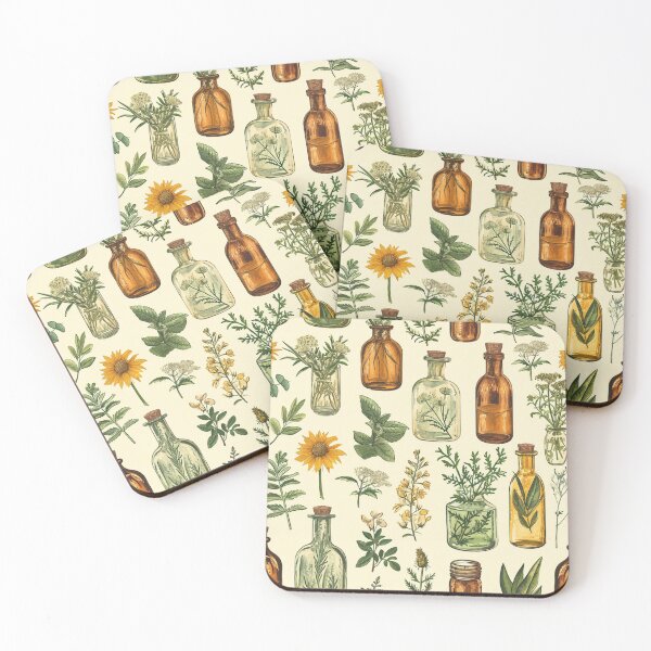 Item preview, Vintage Herbal Remedies Botanical Tapestry designed and sold by PBJArt.