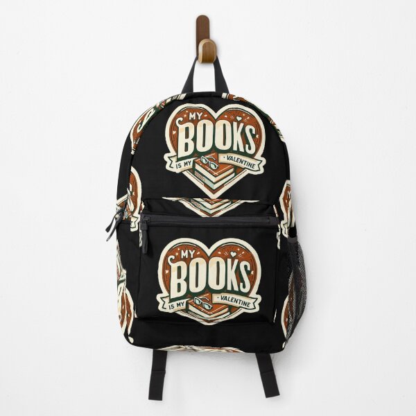 Item preview, My books is my valentine  designed and sold by Coollzone.
