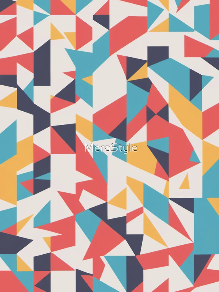 Thumbnail 5 of 5, iPhone Case, Colorful Geometry Pattern designed and sold by MeraStyle.