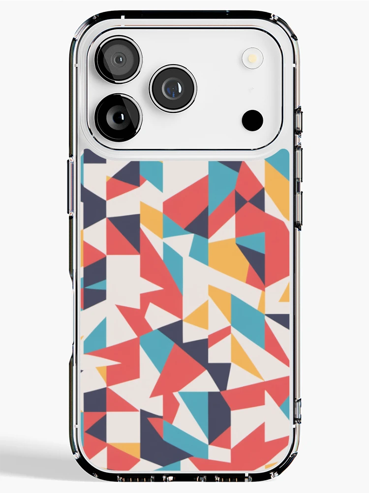 Thumbnail 1 of 5, iPhone Case, Colorful Geometry Pattern designed and sold by MeraStyle.