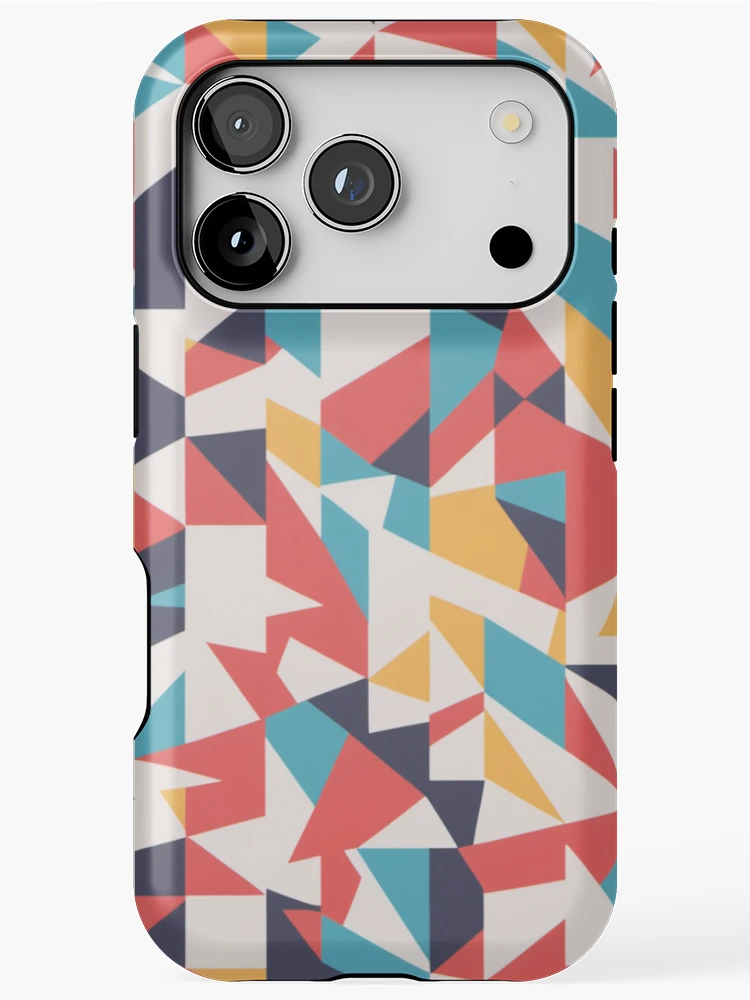 Thumbnail 1 of 4, iPhone Case, Colorful Geometry Pattern designed and sold by MeraStyle.