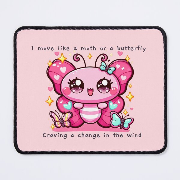 Item preview, I move like a moth or a butterfly craving a change in the wind designed and sold by KonichiwaCutie.