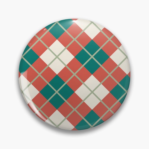 Item preview, Pringle Square - Red designed and sold by ClanRaeDesign.