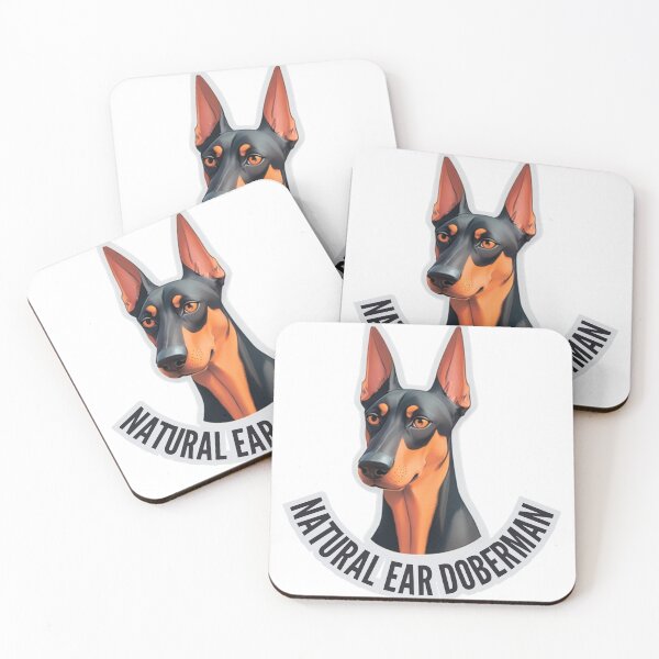 Item preview, Natural Ear Doberman designed and sold by ARToDate.