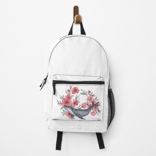 Item preview, Whale and flowers  designed and sold by YixuanLI95.