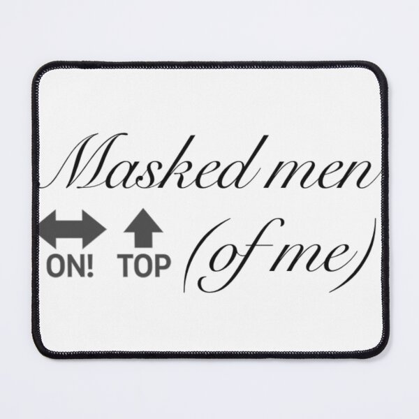 Item preview, Masked Men On Top (of me) designed and sold by svobodova.