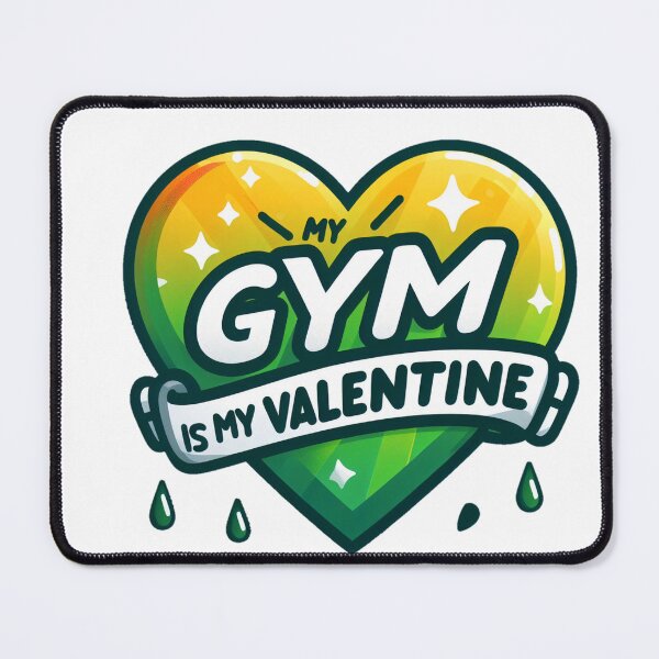 Item preview, Gym is my valentine this year designed and sold by Coollzone.