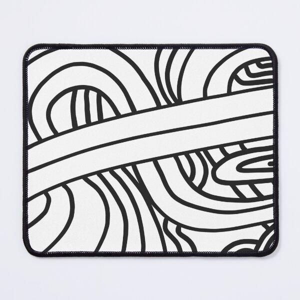 Item preview, Cool Illustration Wild Lines Abstract Black White Gift designed and sold by IntoClearWater.