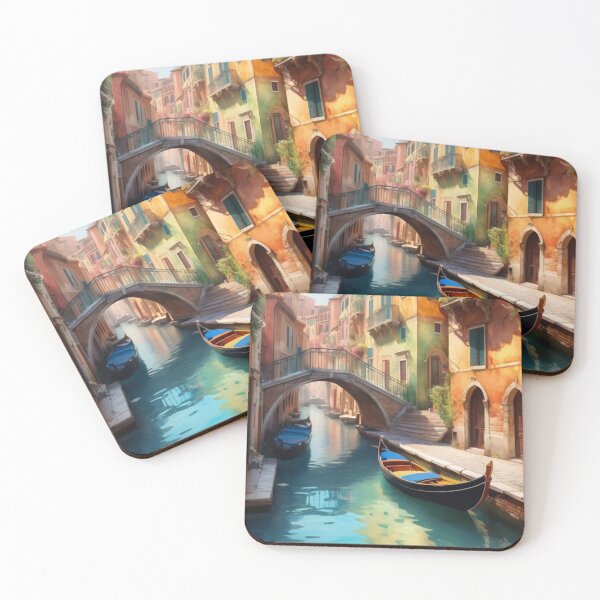 Item preview, Venice in watercolor painting 2 designed and sold by Warih.