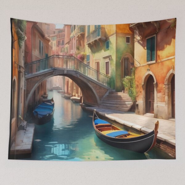 Item preview, Venice in watercolor painting 2 designed and sold by Warih.