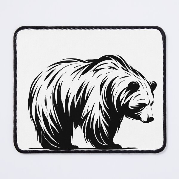 Item preview, bear silhouette designed and sold by gkhanco.