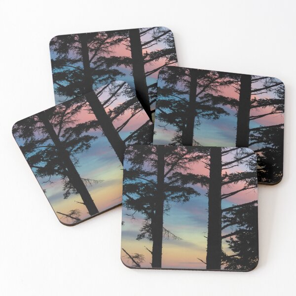 Item preview, Rainbow Coastal Sunset designed and sold by BlackPlumPhoto.
