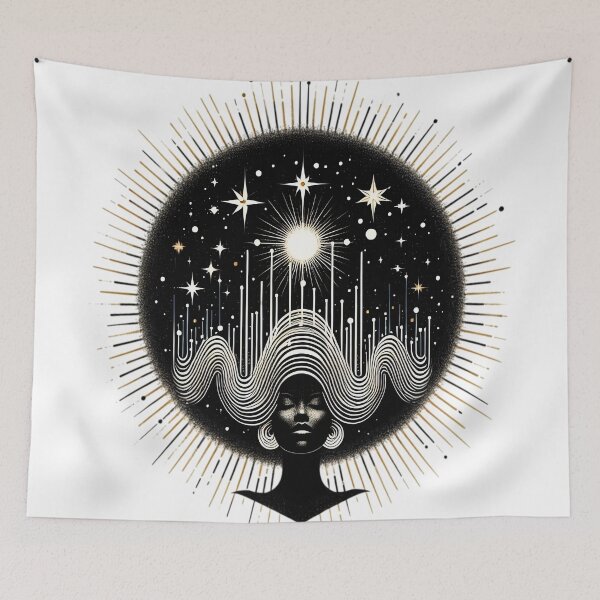 Item preview, Afrofuturism Afro Sound Art designed and sold by KitonicTees.