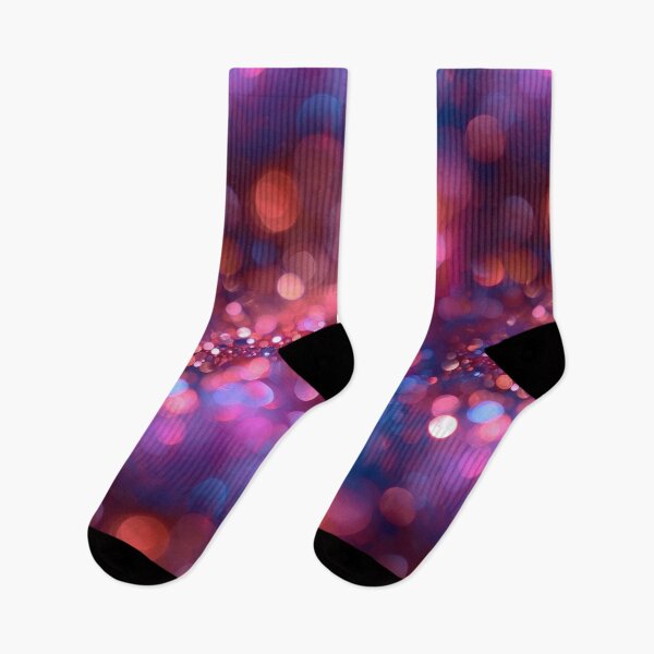 Item preview, Glistening Bokeh Lights in Pink and Blue designed and sold by PICbyFemke.