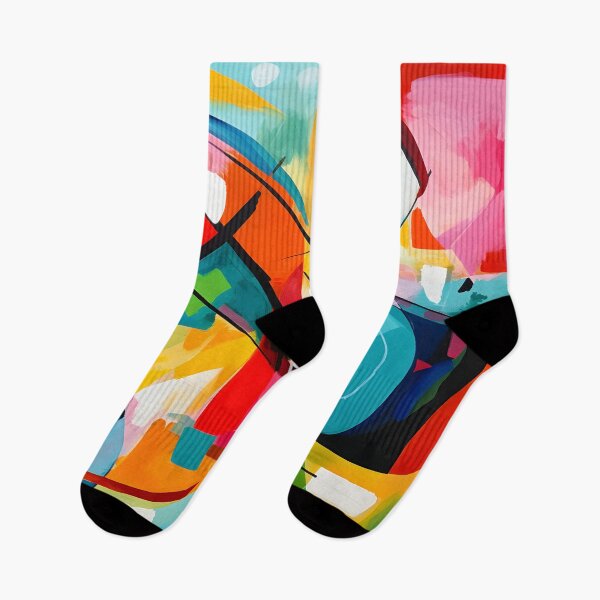 Item preview, The Head Space Collection - Vibrant Modern Art Bold Abstract Eccentric geometric Design  designed and sold by NortonArt.