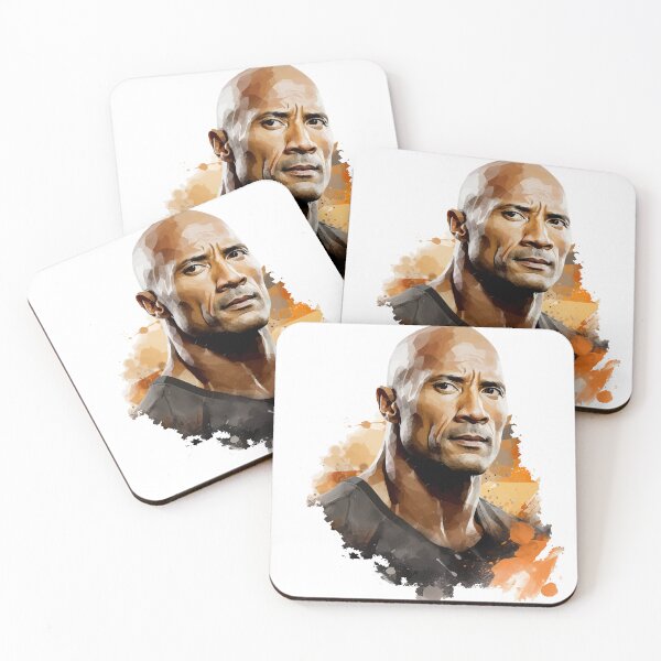 Item preview, Dwayne Rock Johnson ink fanart designed and sold by Lionelleink.