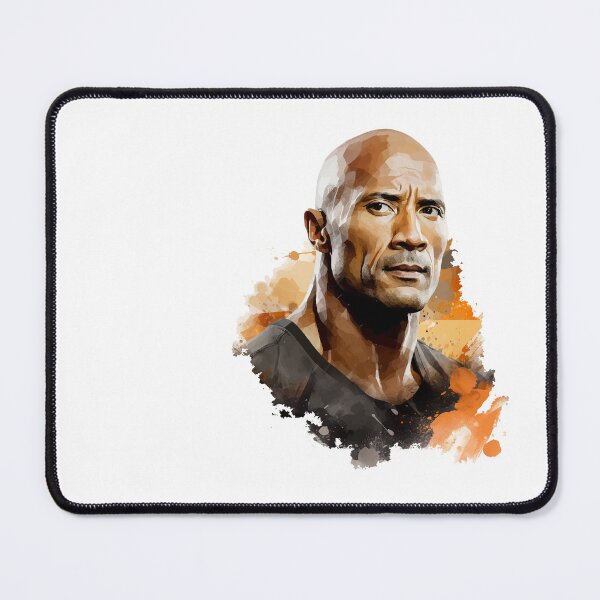 Artikelvorschau, Dwayne Rock Johnson Tinten-Fanart entworfen und verkauft von Lionelleink.