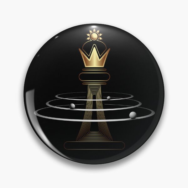Item preview, Space chess piece queen designed and sold by 0ut0fSpace.