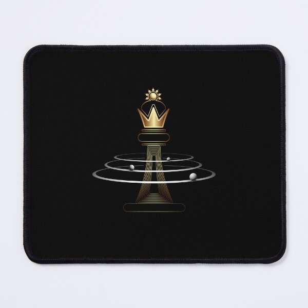 Item preview, Space chess piece queen designed and sold by 0ut0fSpace.