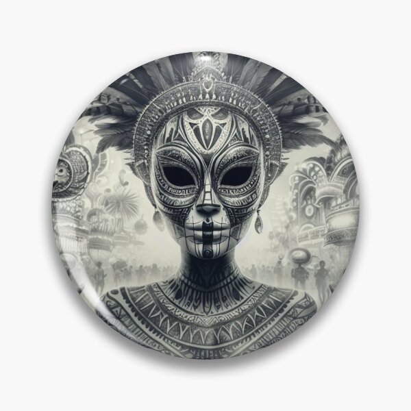 Item preview, Carnival Noir: Elegance in Monochrome designed and sold by Rui Fernandes.